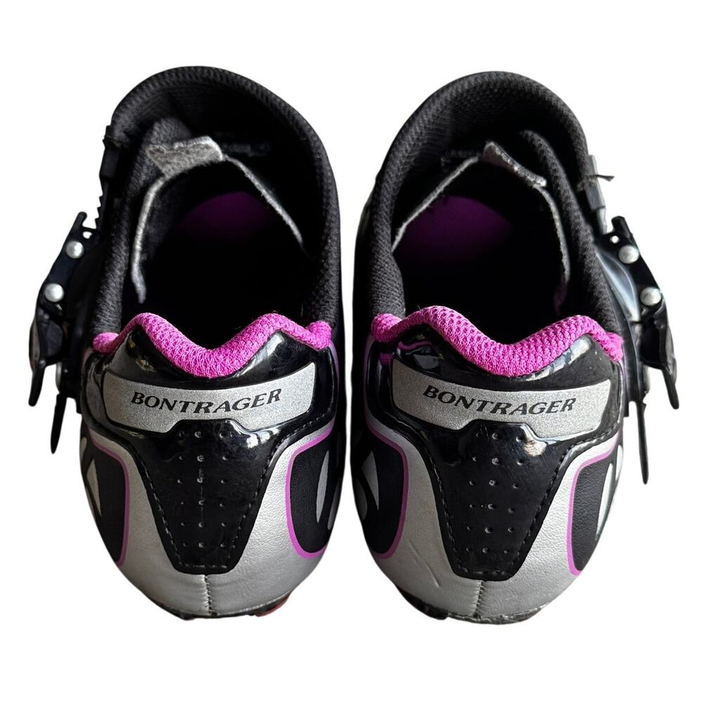 Bontrager Race DLX WSD Women’s Road Cycling Shoes Black Purple Size 6.5 - Picture 4 of 8